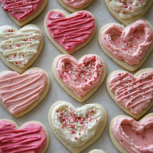 Valentine Sugar Cookies