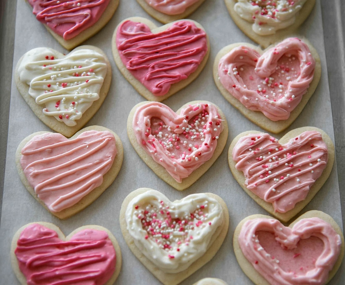 Valentine Sugar Cookies