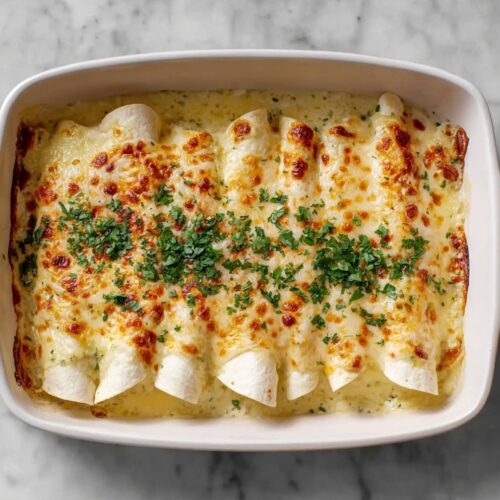 White Chicken Enchiladas