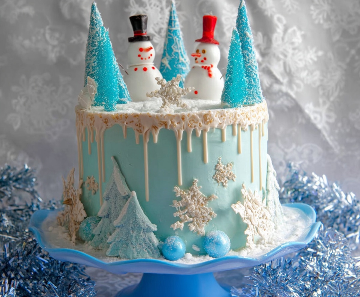 Winter Wonderland Cake