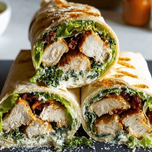 chicken ceasar wrap