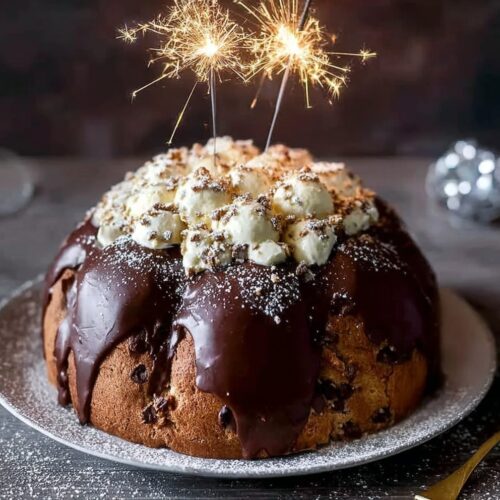 Panettone Ice Cream Cake