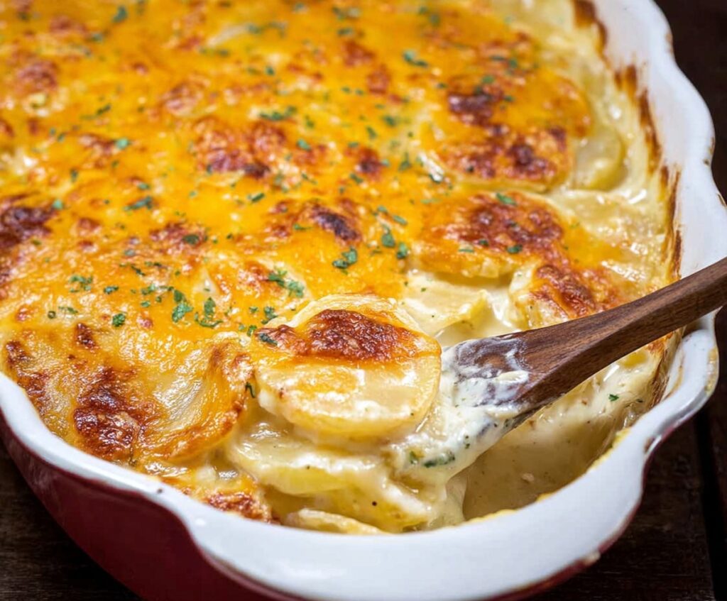 scalloped potatoes