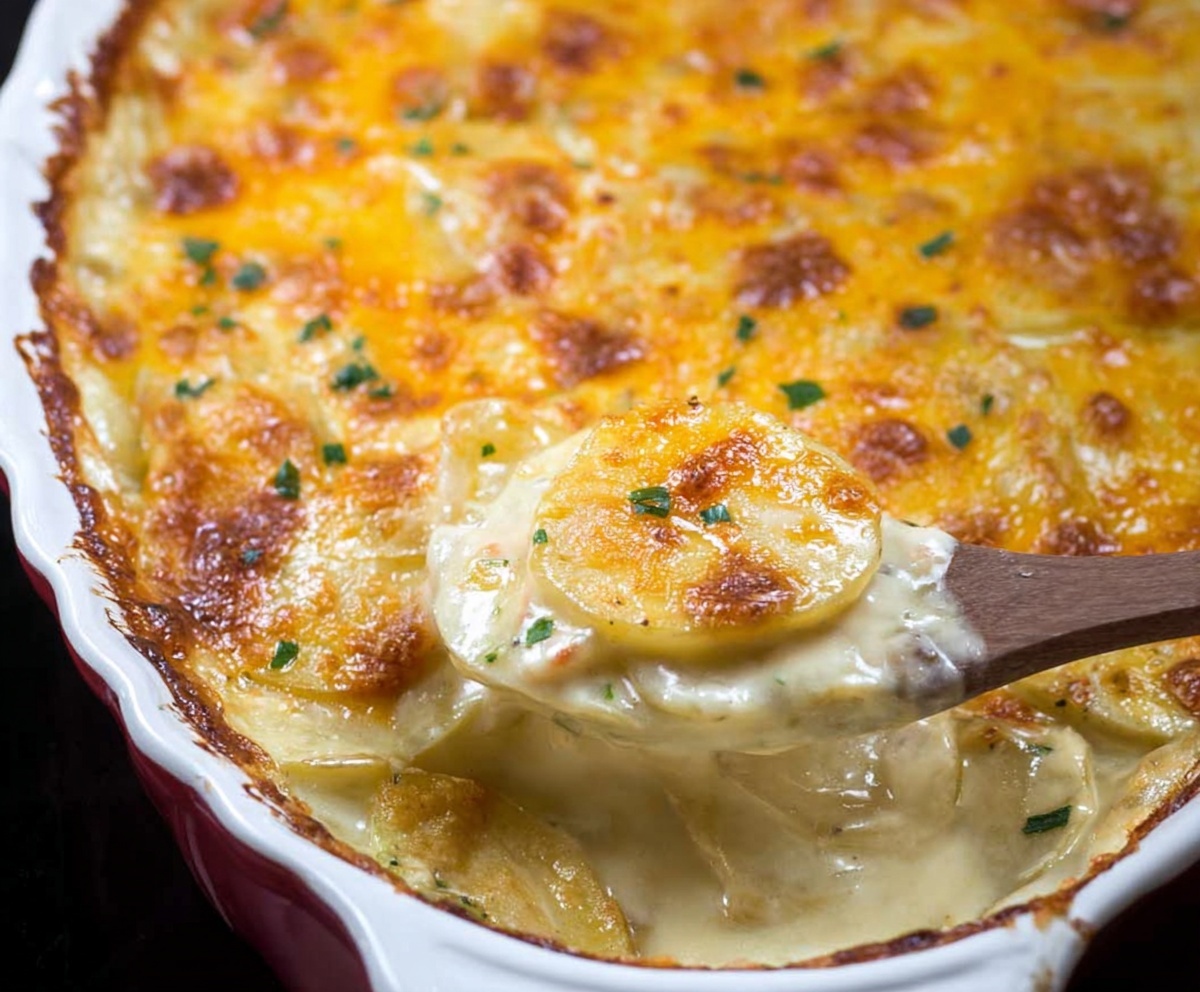 scalloped potatoes