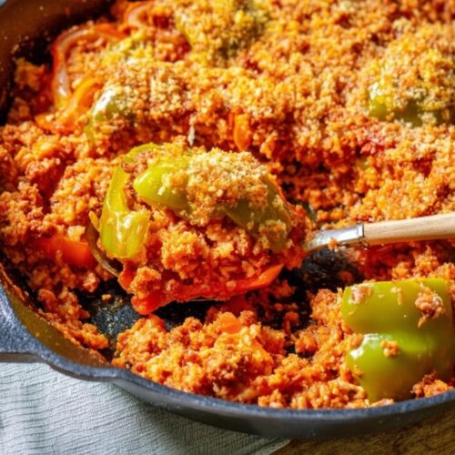 unstuffed peppers