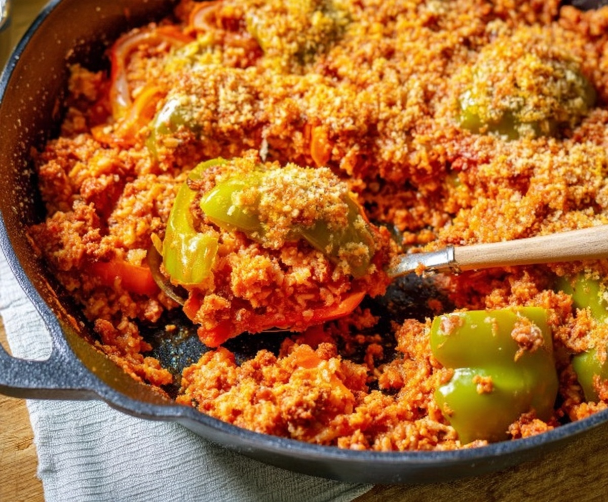 unstuffed peppers