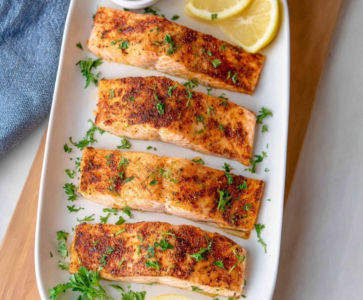 Air Fryer Salmon