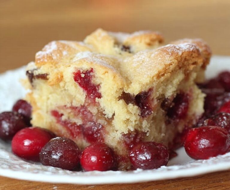 Cranberry Christmas Cake