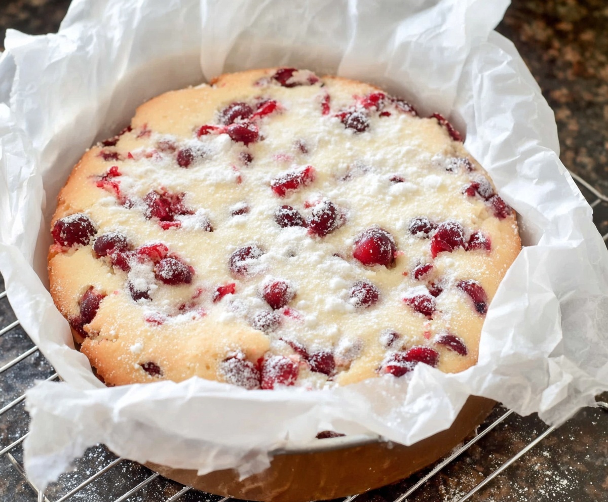 Cranberry Christmas Cake