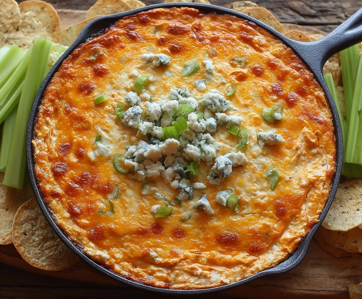 Easy Buffalo Chicken Dip Recipe