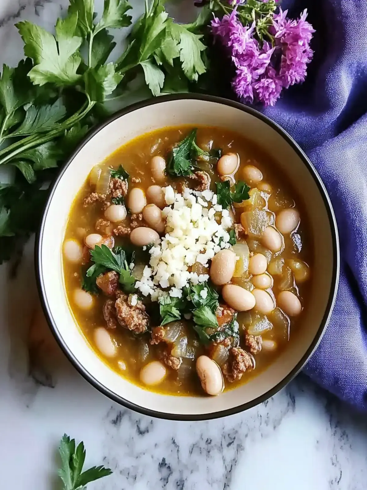 Classic White Bean Beef Chili for Ultimate Comfort Food