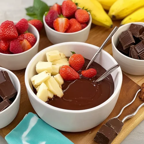 chocolate fondue