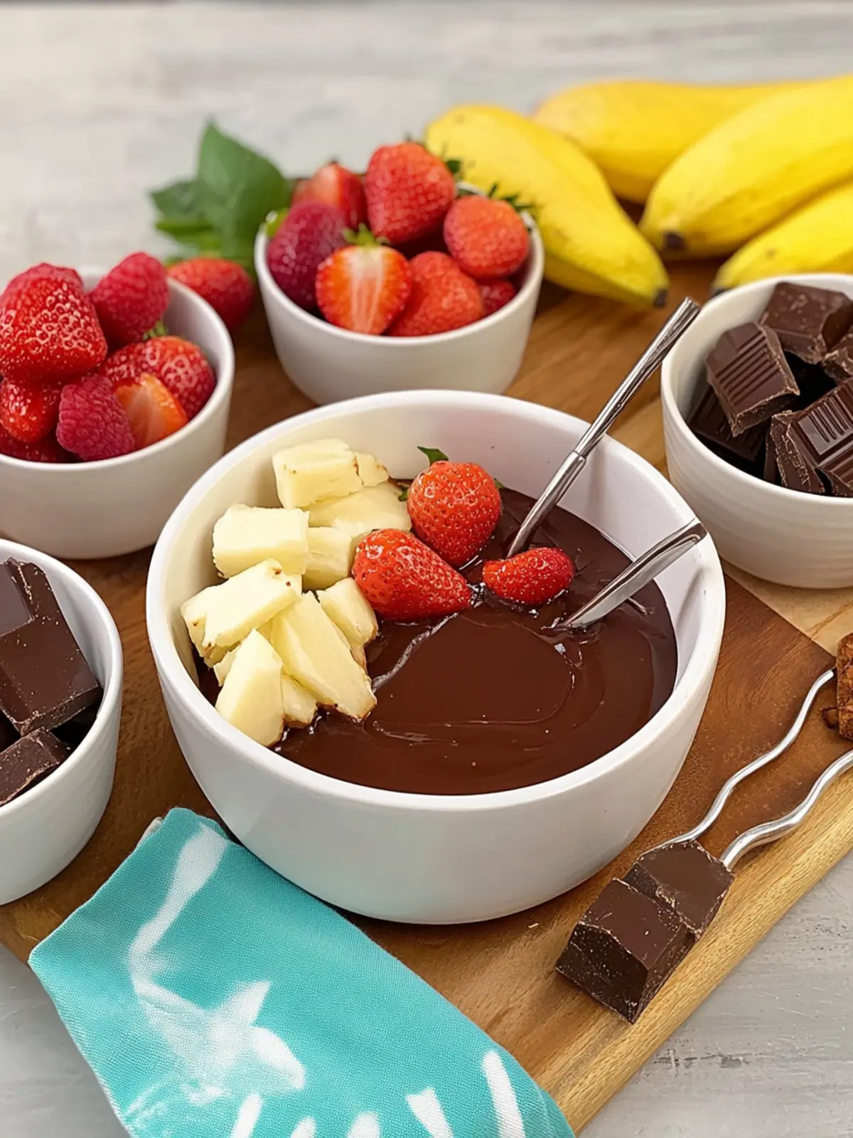 Homemade Chocolate Fondue: A Sweet Treat for Everyone