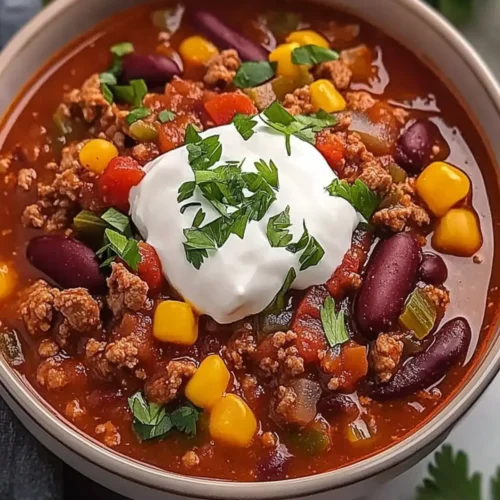 Slow Cooker Stew Meat Chili