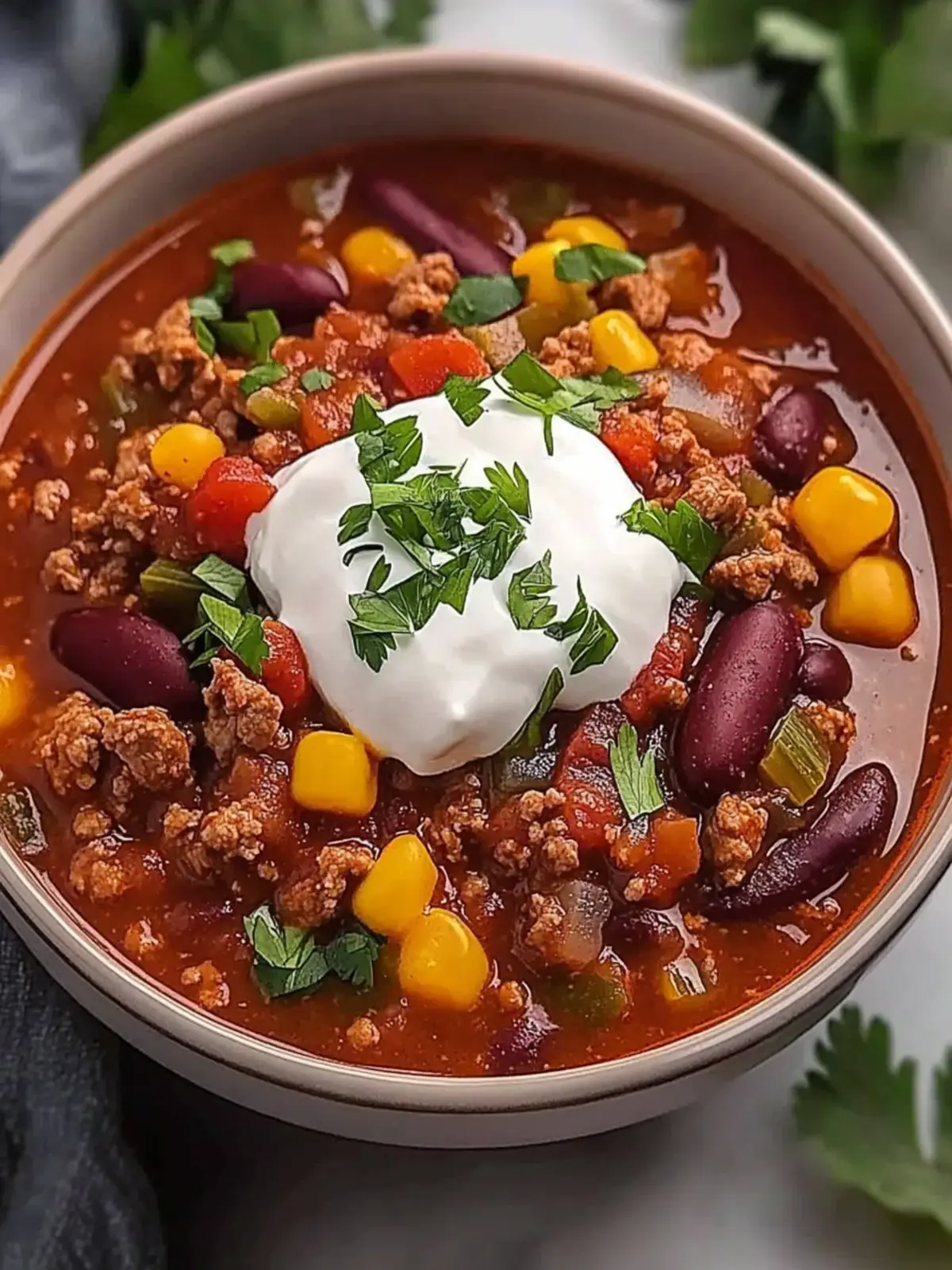 Savory Slow Cooker Stew Meat Chili for Heartwarming Nights