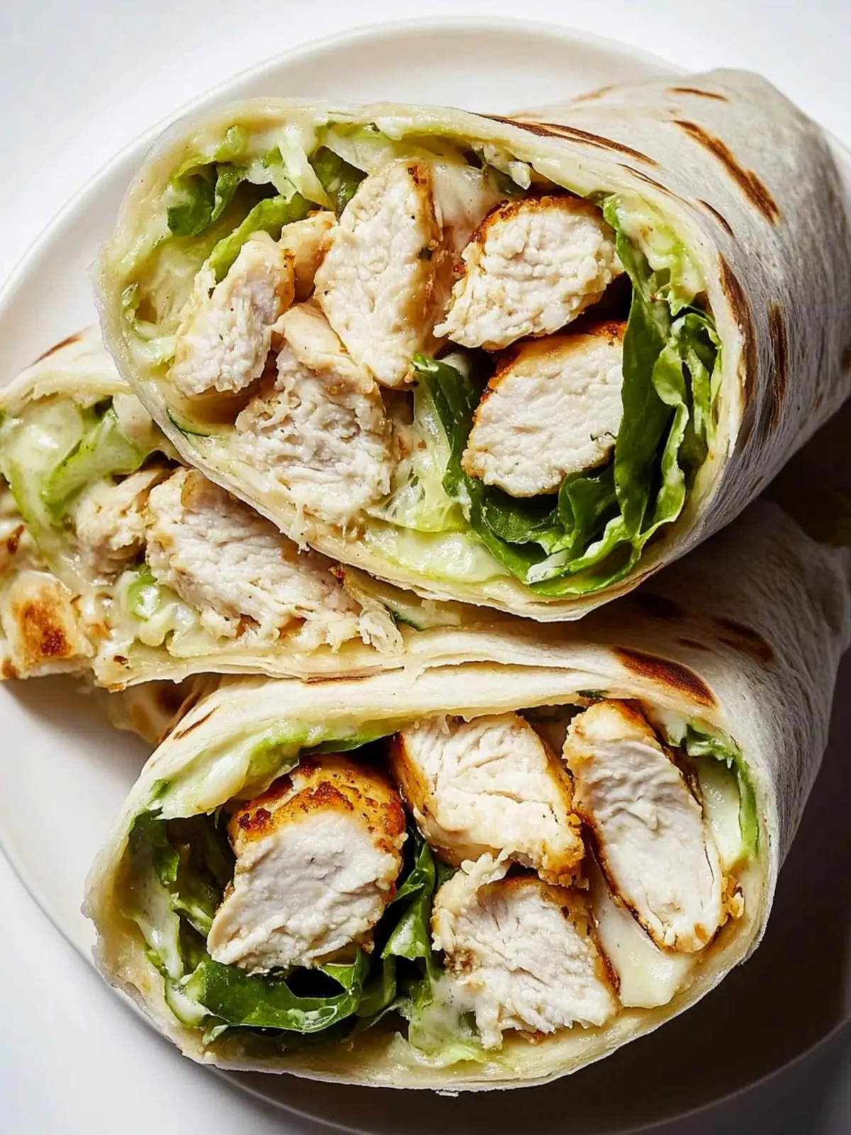 chicken ceasar wrap