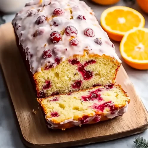 Sweet Cranberry Orange Bread