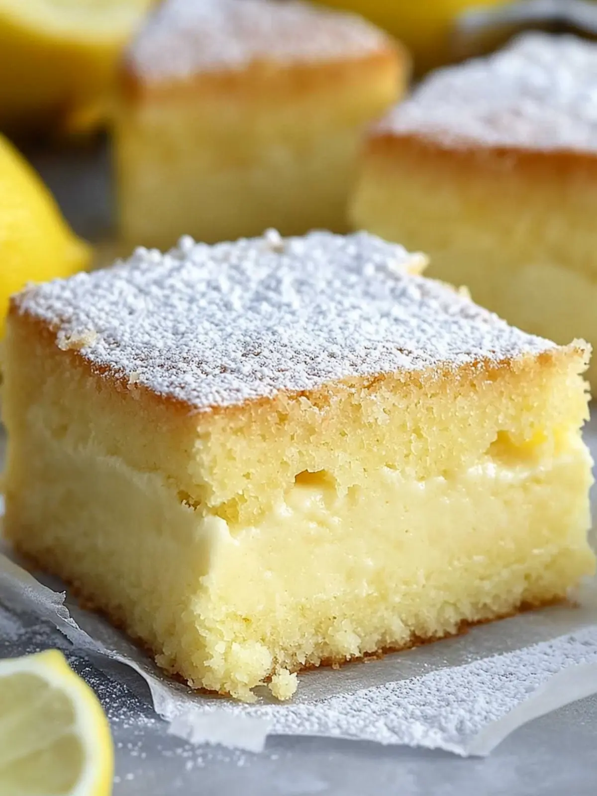 Lemon Custard Cake