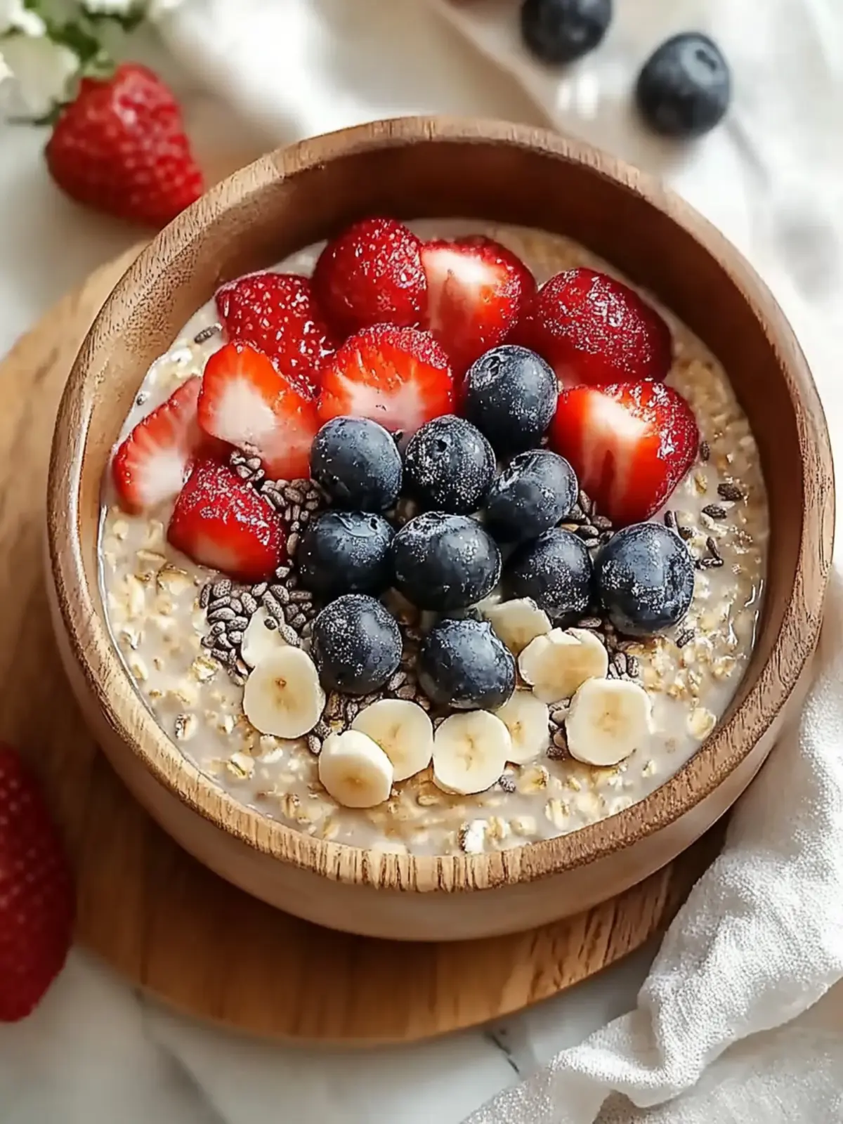 Simple High Protein Overnight Oats