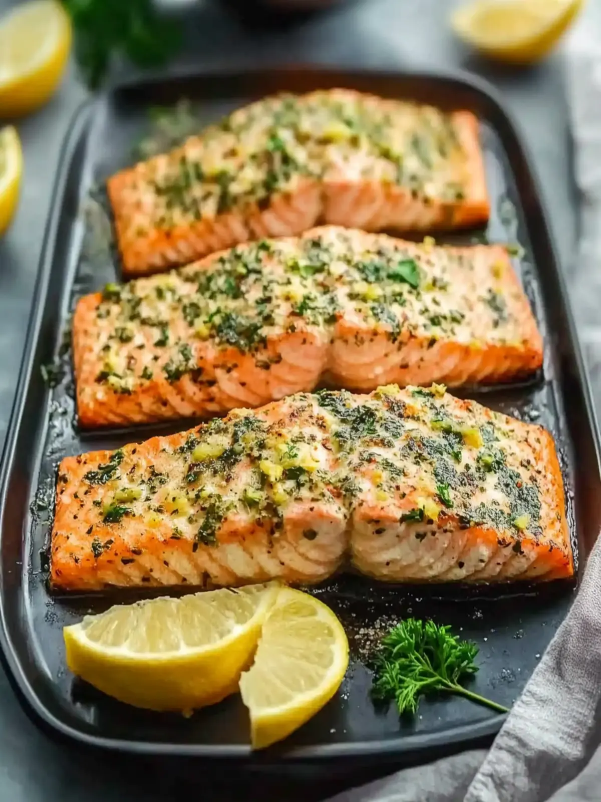 Herb Baked Salmon