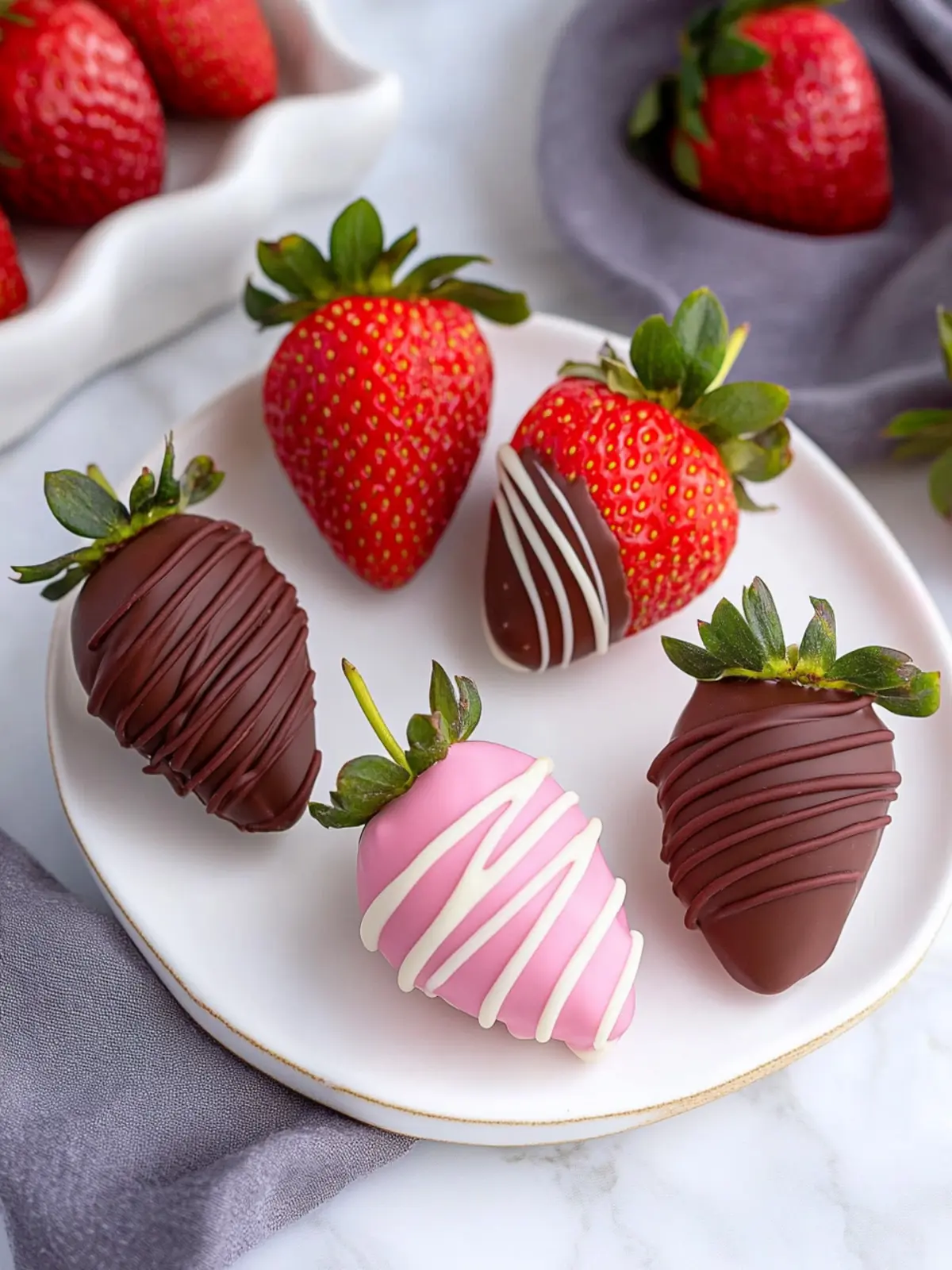 chocolate dipped strawberries