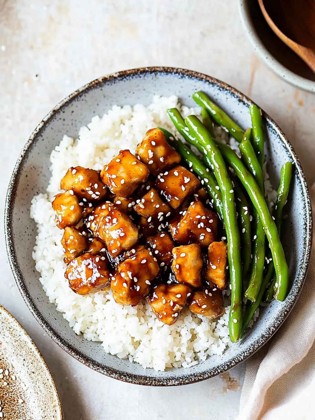 Healthy Sesame Chicken