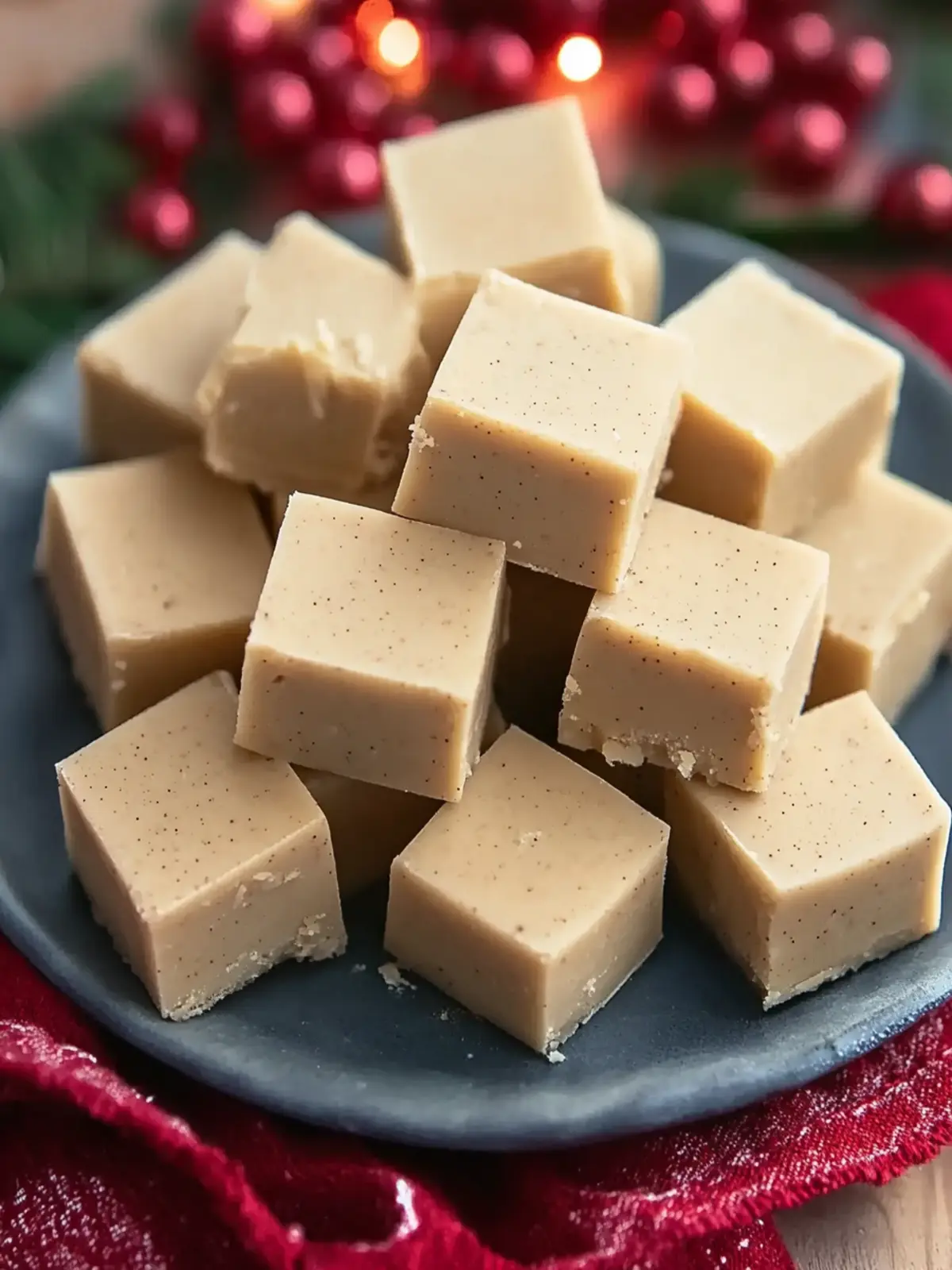 Eggnog Fudge