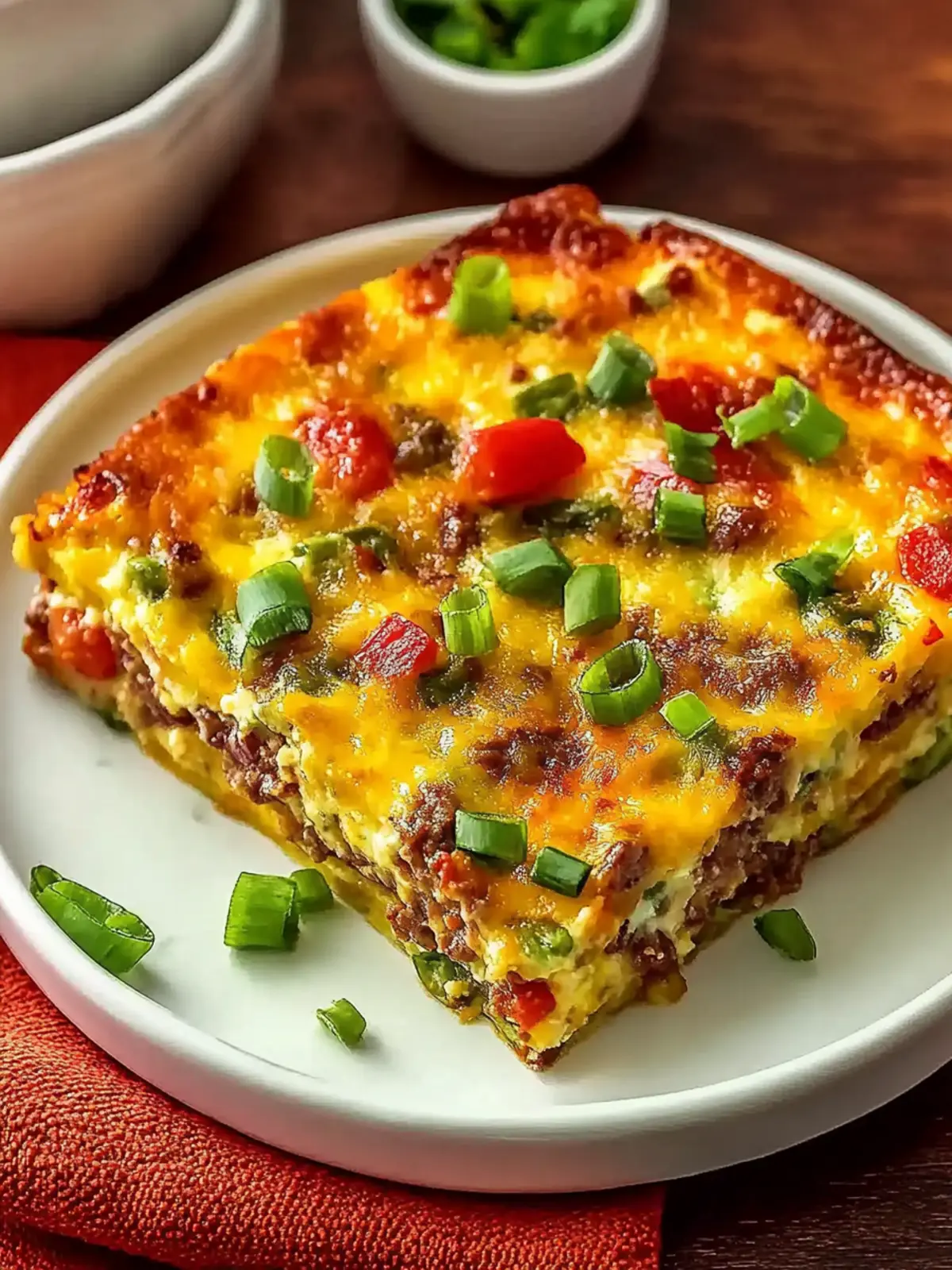 Spicy Southwest Breakfast Casserole