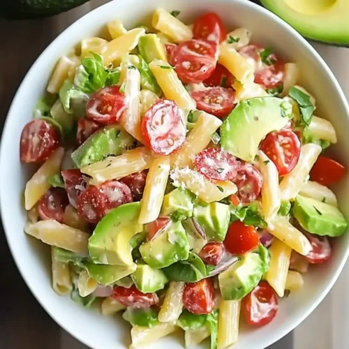 avocado pasta salad