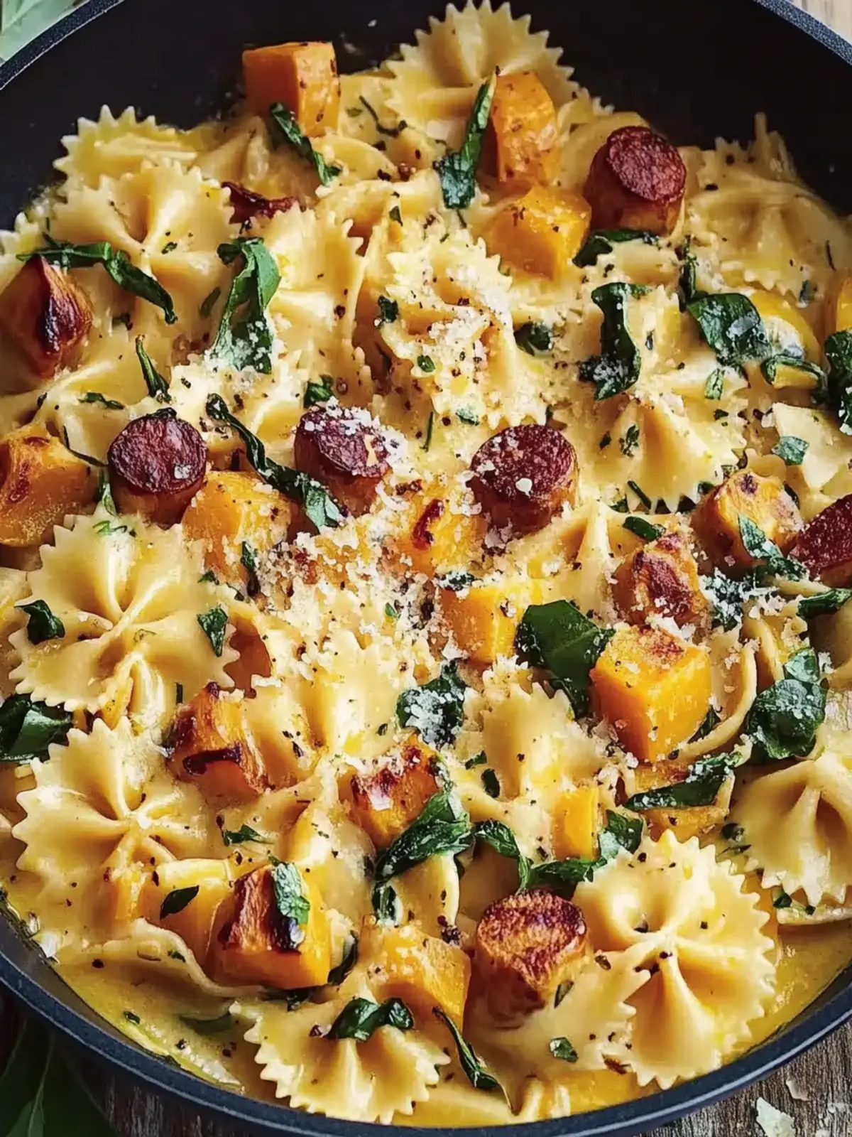 Irresistible Roasted Acorn Squash Pasta