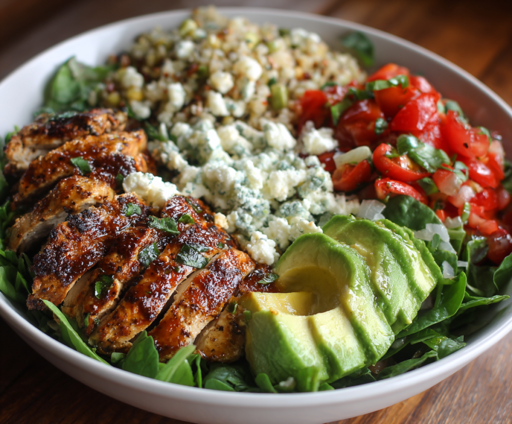Grilled Chicken Avocado Bowl