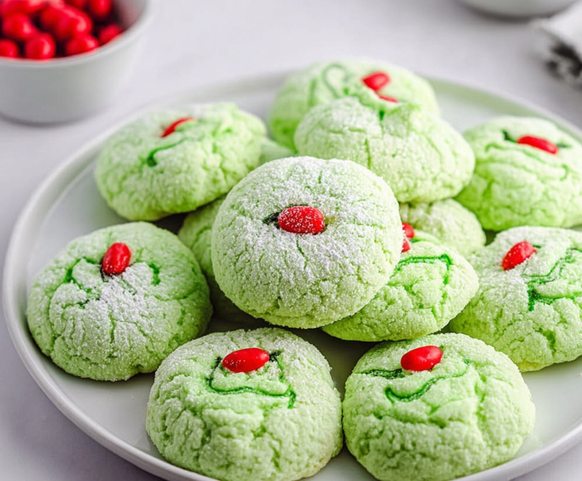 grinch cookies recipe
