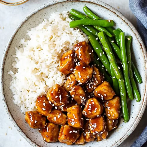 Healthy Sesame Chicken