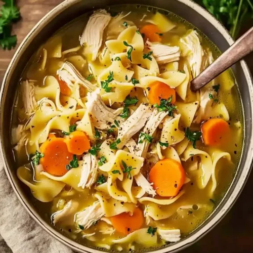 Pot Chicken Noodle Soup