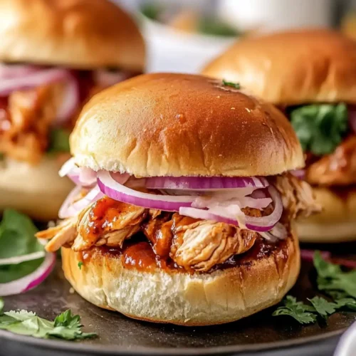 BBQ Chicken Sliders