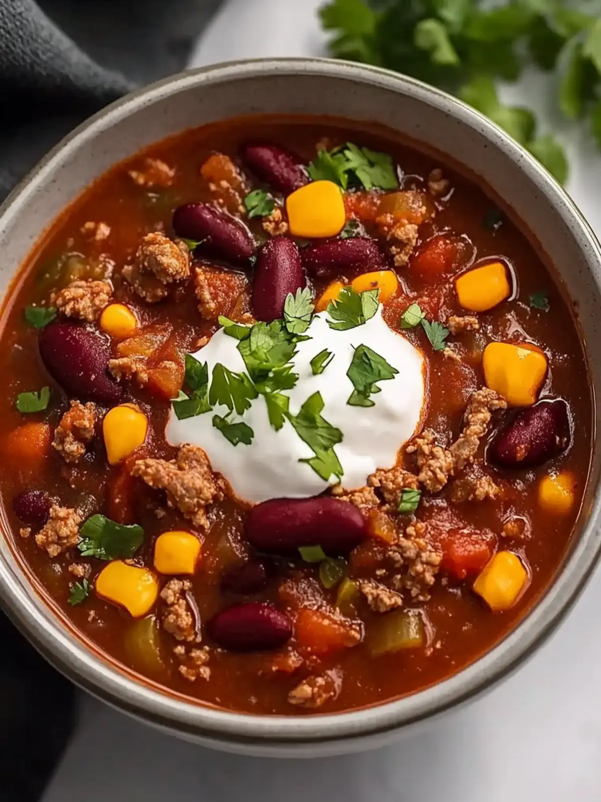 Slow Cooker Stew Meat Chili