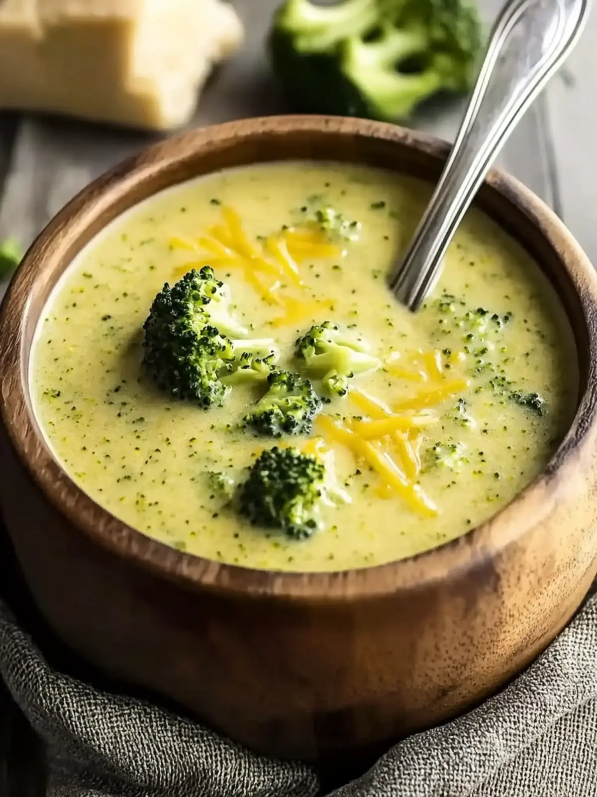 Instant Pot Broccoli Cheddar Zucchini Soup