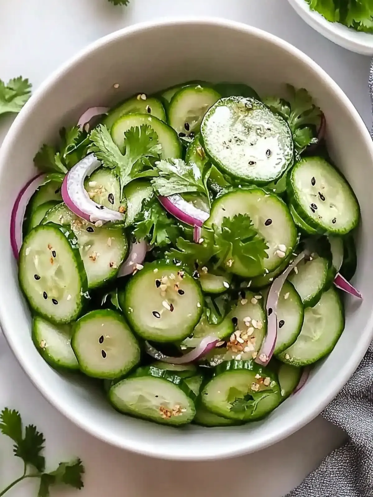 Tangy Cucumber Salad: A Refreshing Summer Delight