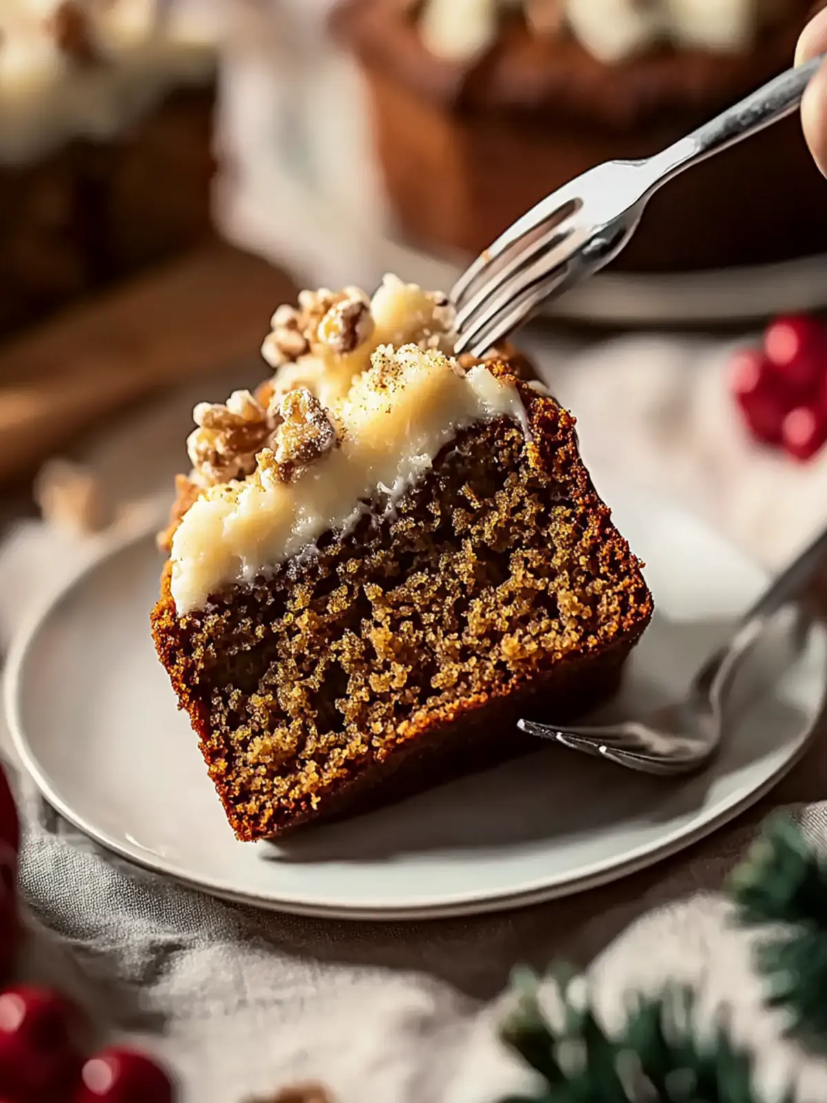 Perfect Gingerbread Banana Bread