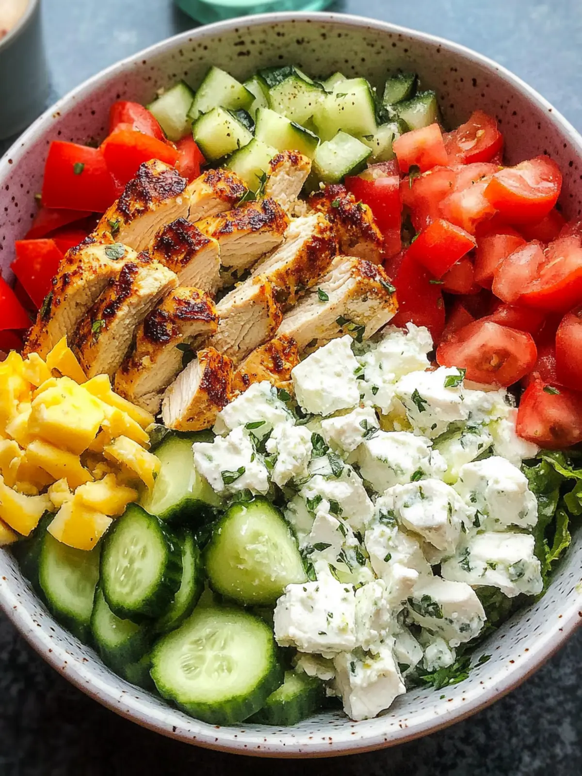 Greek Chicken Bowls