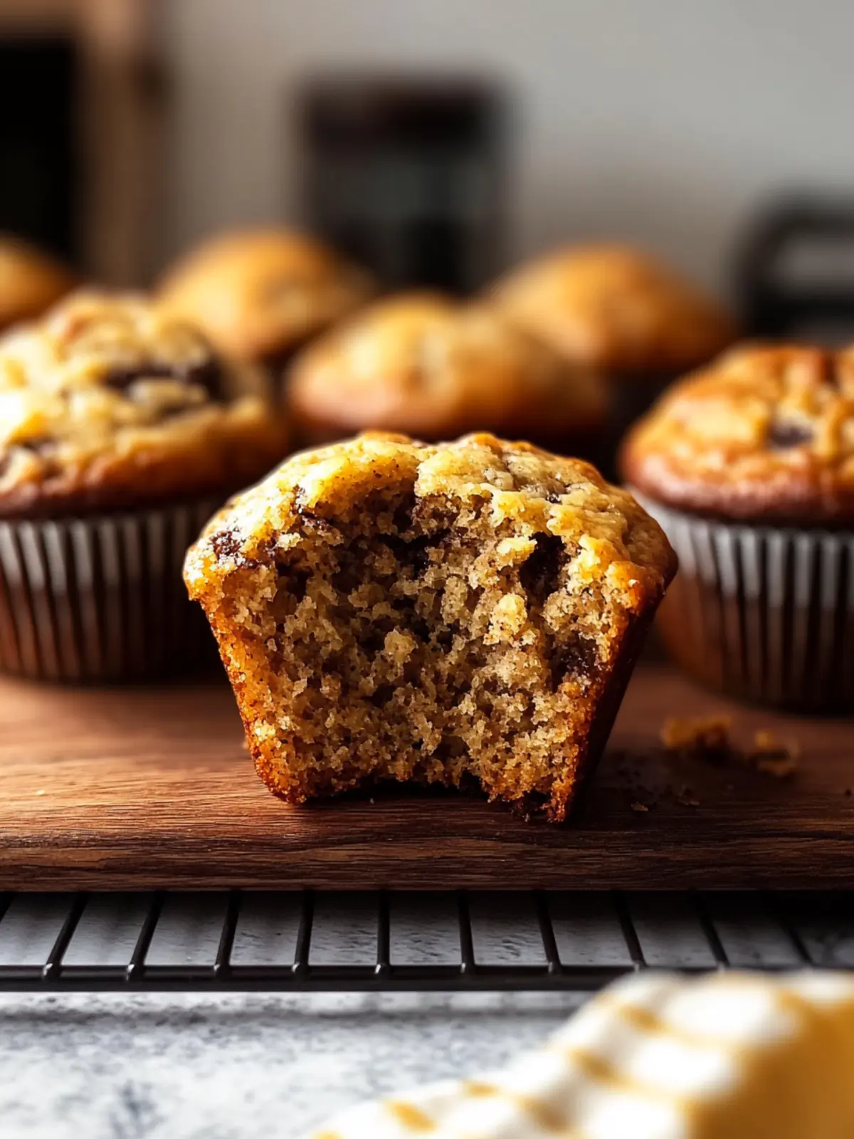 banana bread muffins