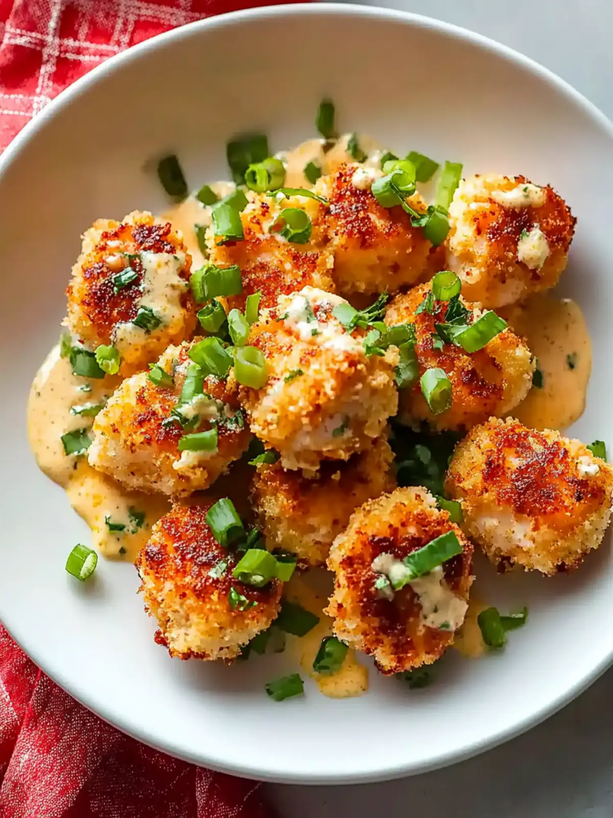 Parmesan Crusted Salmon Bites