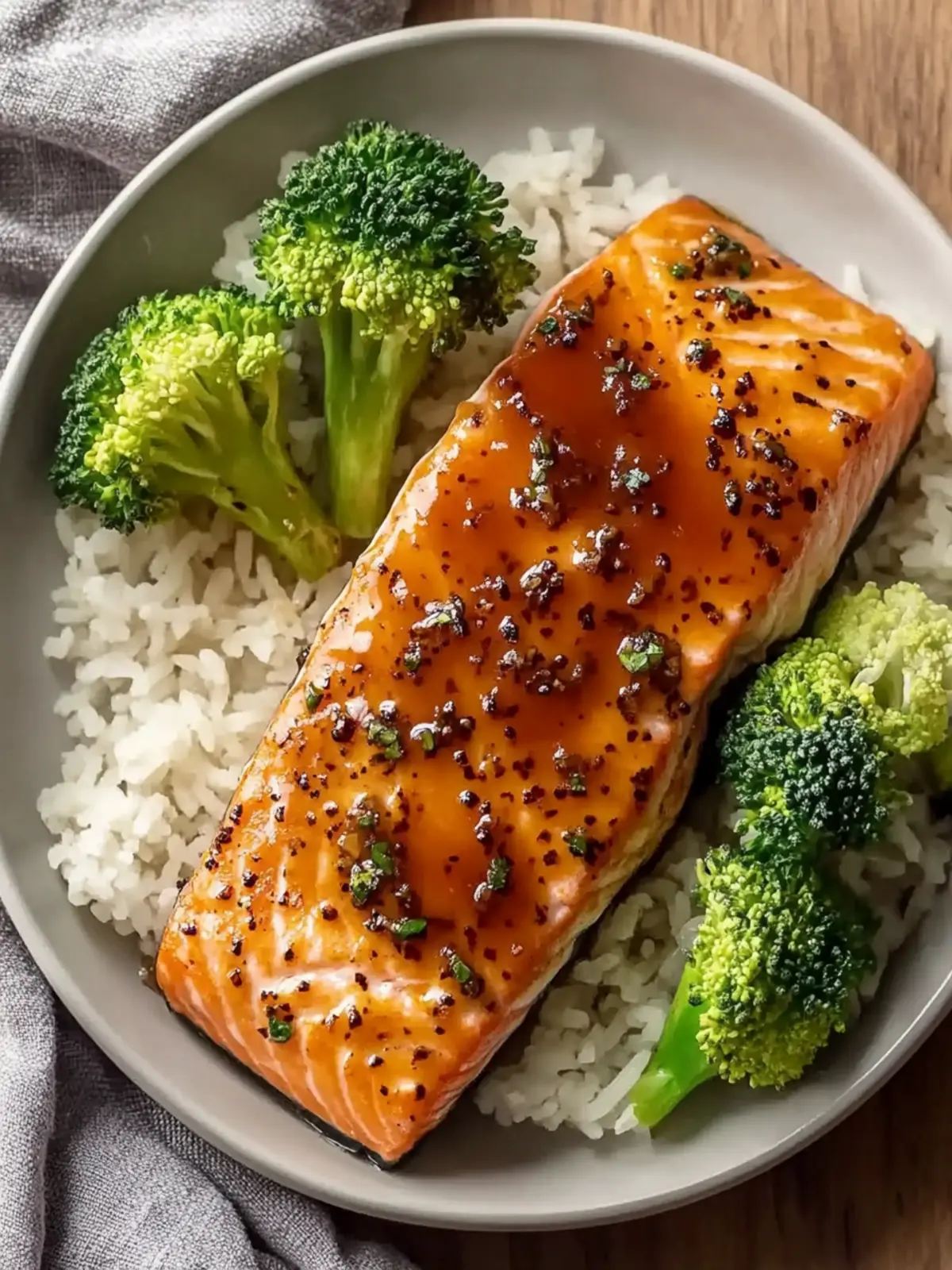 Tender Maple Glazed Baked Salmon for Easy Family Dinners