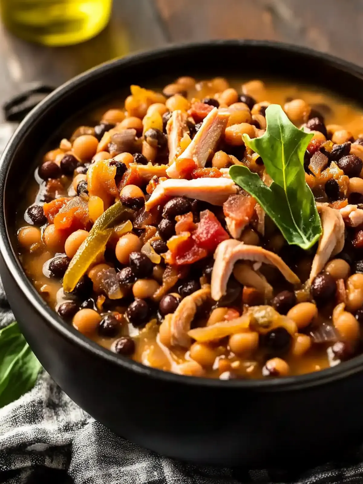 Savory Black Eyed Peas with Smoked Turkey for Comforting Meals