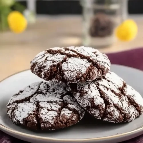 Amish Chocolate Crinkle Cookies