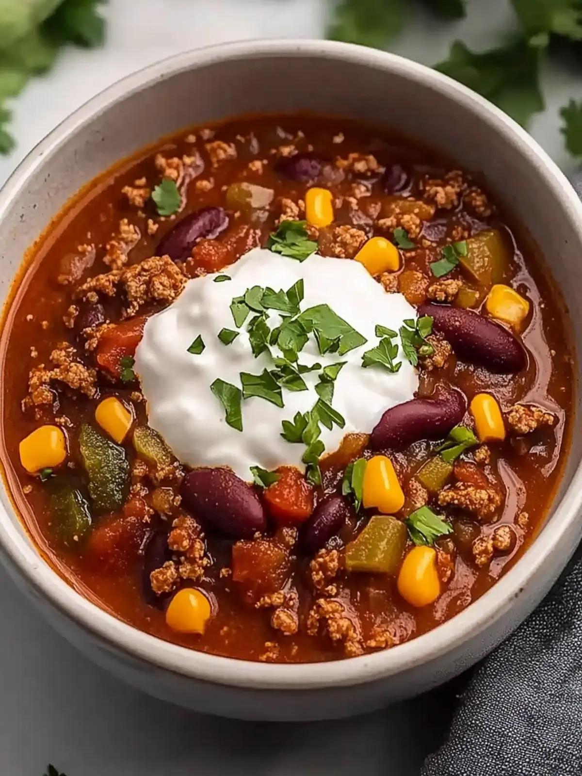 Slow Cooker Stew Meat Chili