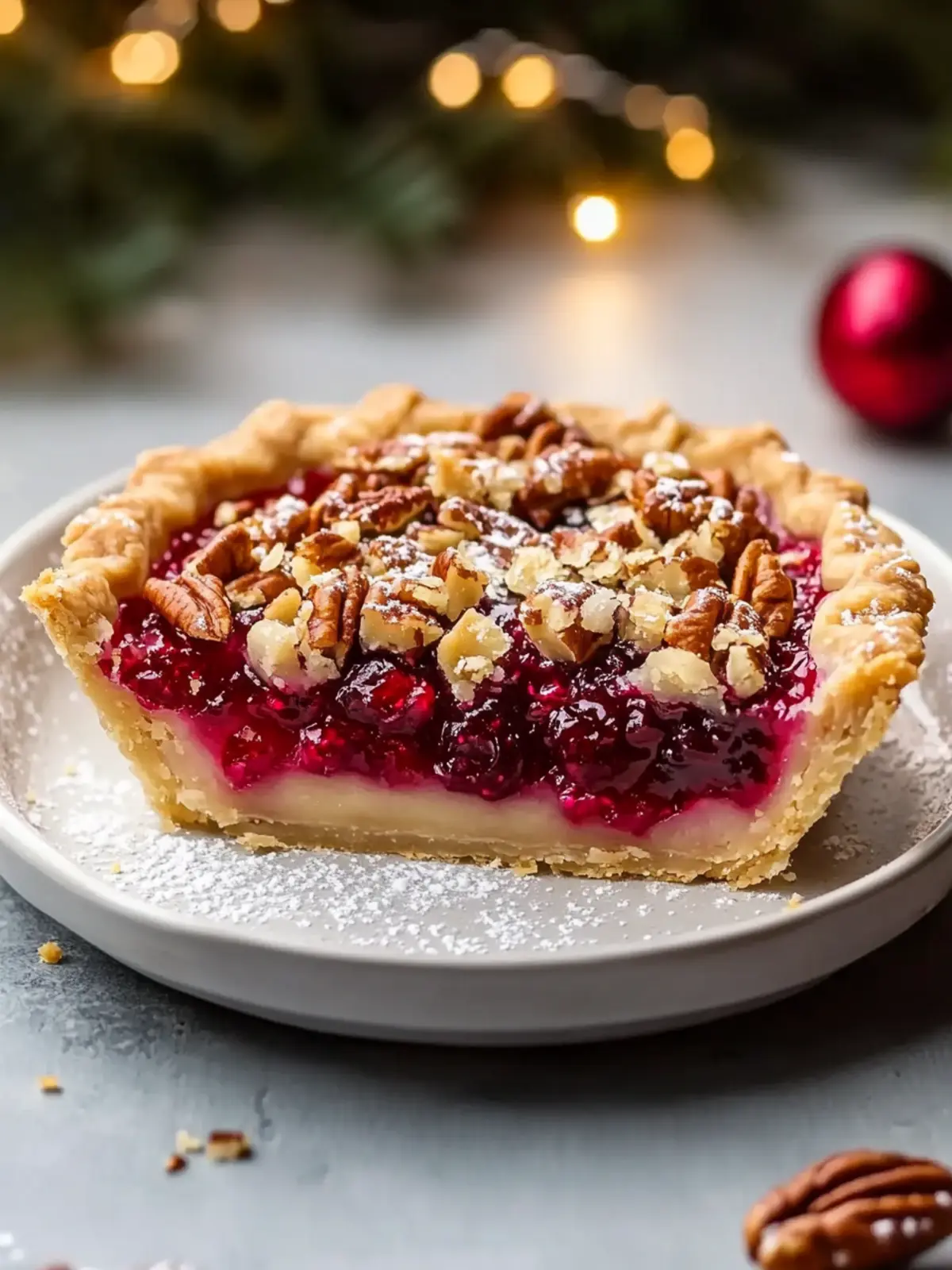 Cranberry Pecan Pie: Sweet-Tart Bliss Perfect for Fall