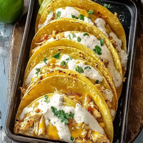 White Chicken Chili Tacos
