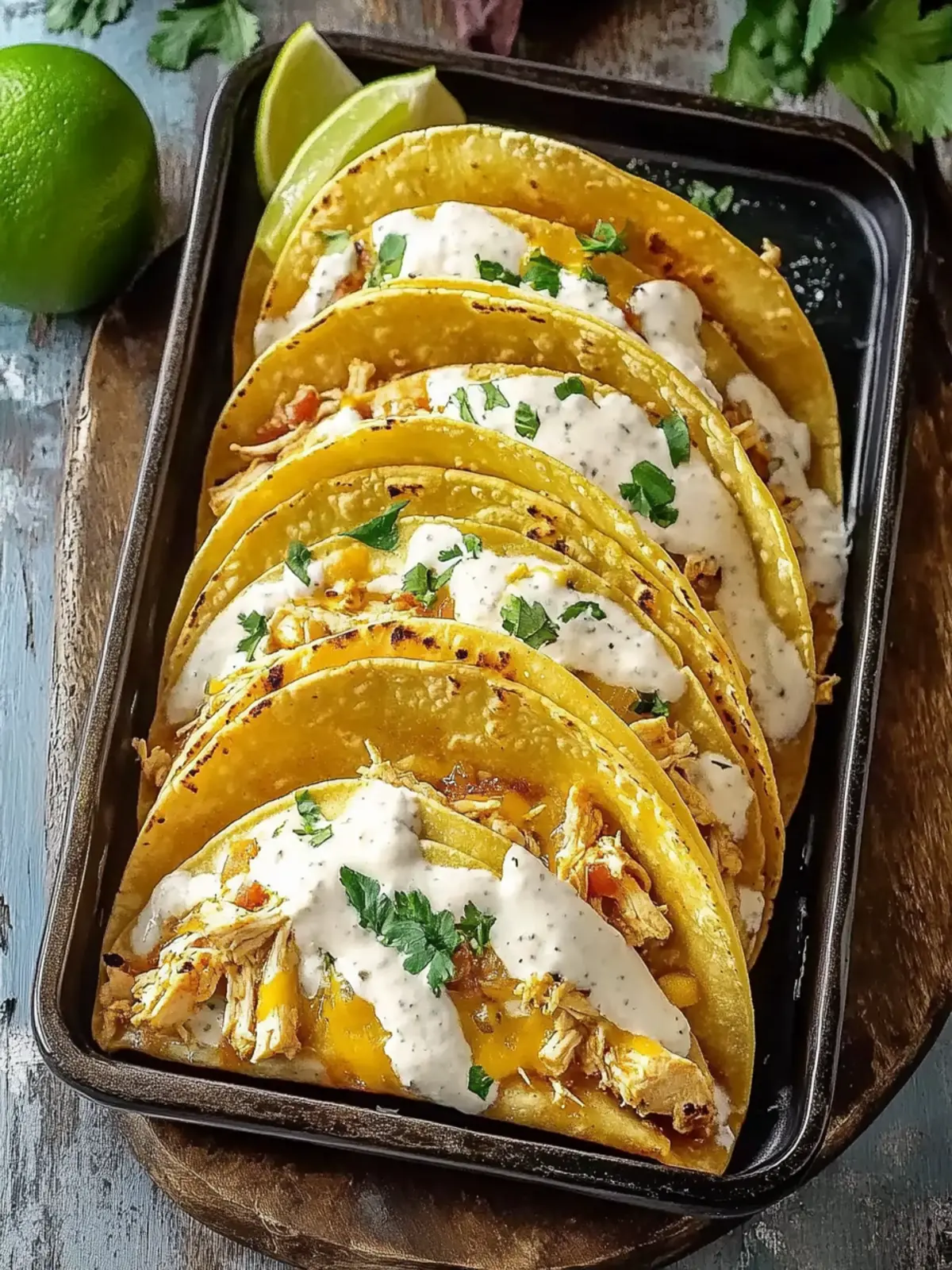 White Chicken Chili Tacos