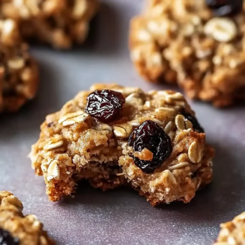 Gluten-Free Oatmeal Yogurt Raisin Cookies